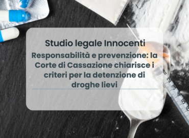 responsabilità, prevenzione, droga, stupefacenti, detenzione, fatto lieve, cassazione, valutazione completa, motivazione.