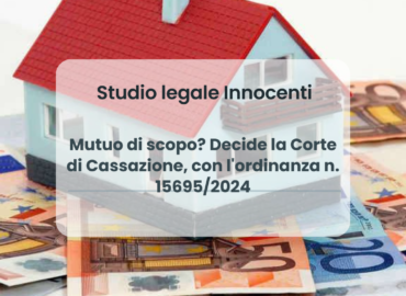 Mutuo di scopo: come qualificarlo?