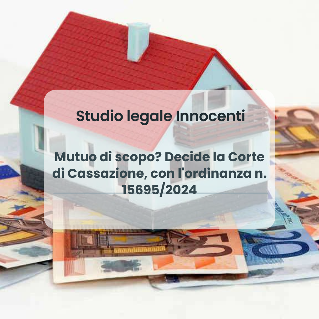 Mutuo di scopo: come qualificarlo?